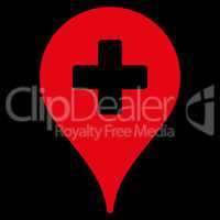 Clinic Map Pointer Icon
