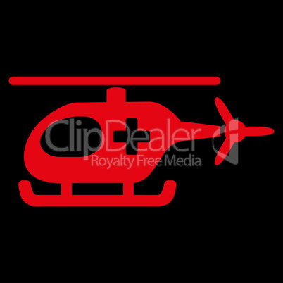 Emergency Helicopter Icon