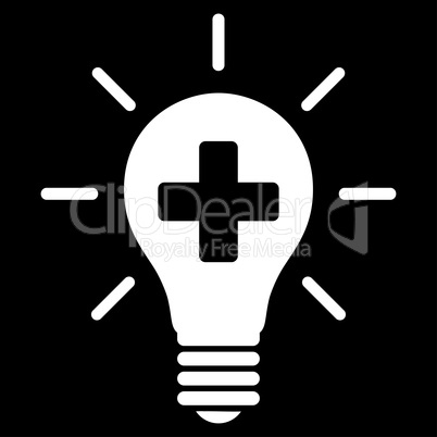 Medical Electric Lamp Icon