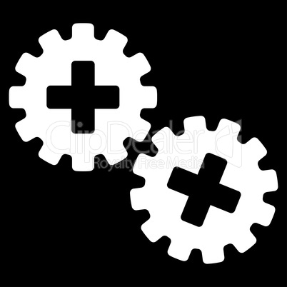 Medical Gears Icon