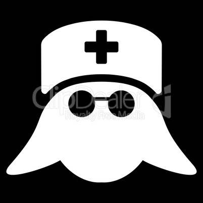 Medical Nurse Head Icon