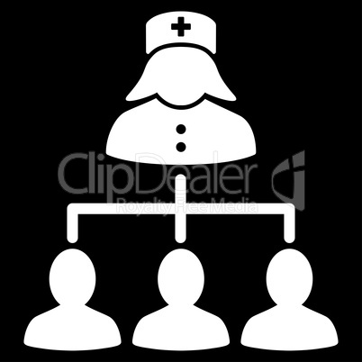 Nurse Patients Connections Icon