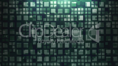 Metal wall background green