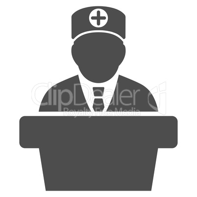 Medical Official Lecture Icon