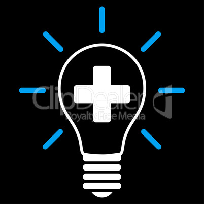 Creative Medicine Bulb Icon