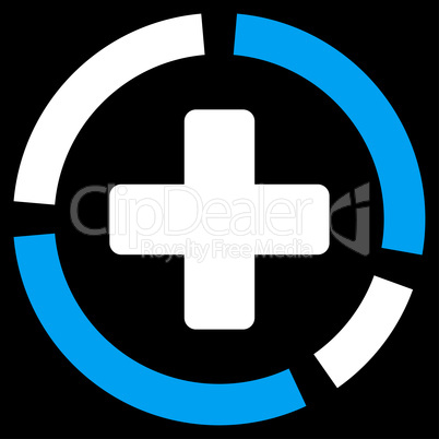 Health Care Diagram Icon Health Care Diagram Icon