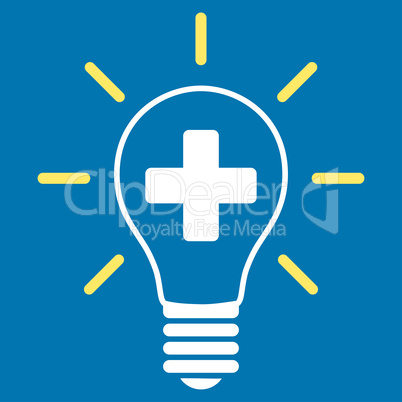 Creative Medicine Bulb Icon