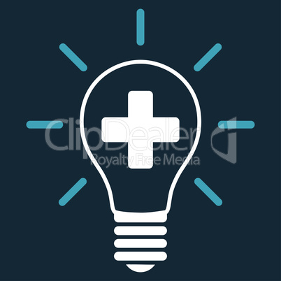 Creative Medicine Bulb Icon