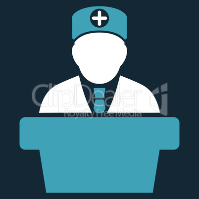 Medical Official Lecture Icon