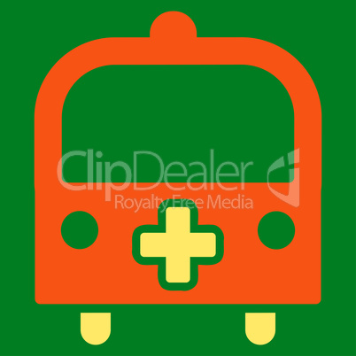 Medical Bus Icon