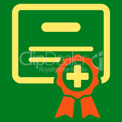 Medical Certificate Icon