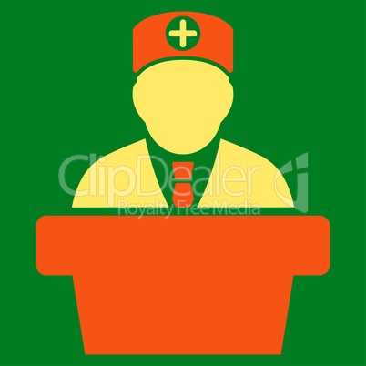 Medical Official Lecture Icon