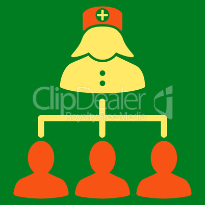 Nurse Patients Icon