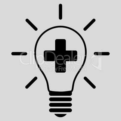 Creative Medicine Bulb Icon