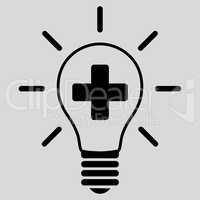 Creative Medicine Bulb Icon