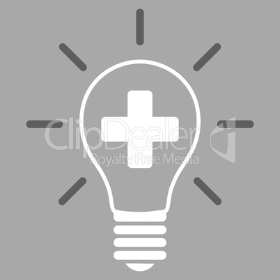 Creative Medicine Bulb Icon