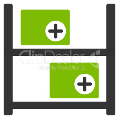 Medical Warehouse Icon