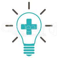 Creative Medicine Bulb Icon