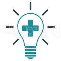 Creative Medicine Bulb Icon