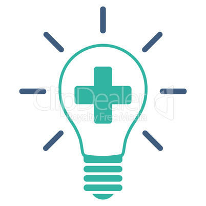 Creative Medicine Bulb Icon