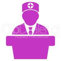 Medical Official Lecture Icon