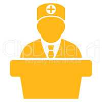 Medical Official Lecture Icon