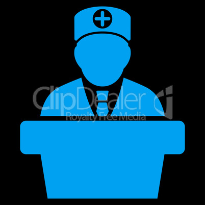 Medical Official Lecture Icon