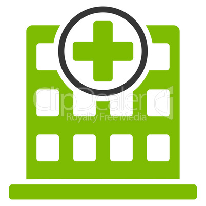 Clinic Building Icon