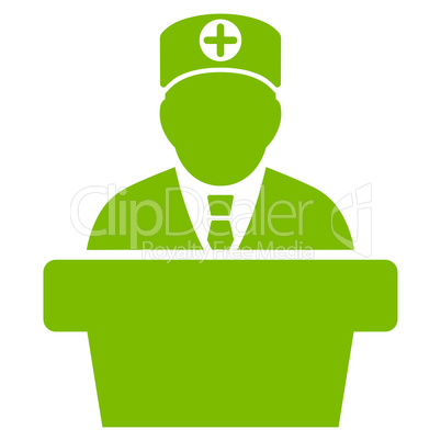Medical Official Lecture Icon Medical Official Lecture Icon