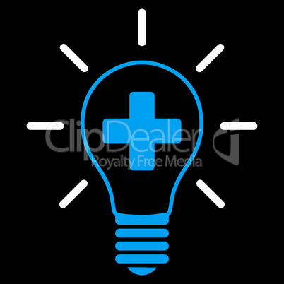 Creative Medicine Bulb Icon