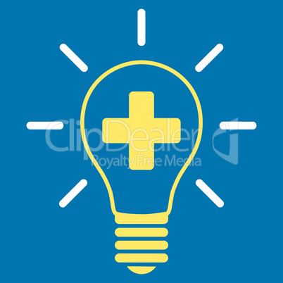 Creative Medicine Bulb Icon