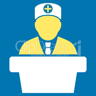 Medical Official Lecture Icon