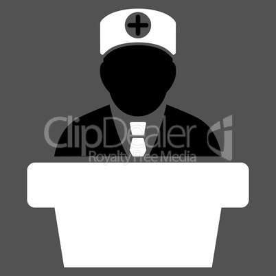 Medical Official Lecture Icon