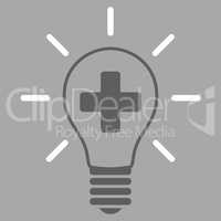 Creative Medicine Bulb Icon