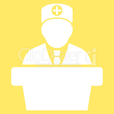 Medical Official Lecture Icon