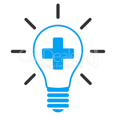 Creative Medicine Bulb Icon