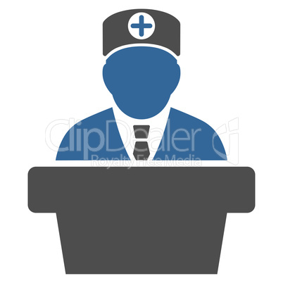 Medical Official Lecture Icon