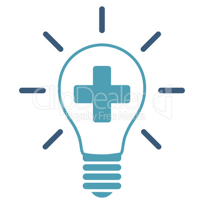 Creative Medicine Bulb Icon