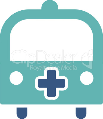 BiColor Cyan-Blue--medical bus.eps