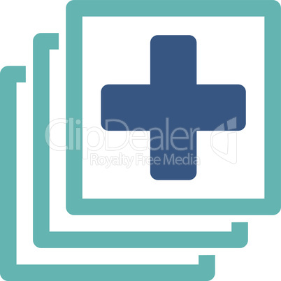 BiColor Cyan-Blue--medical docs.eps