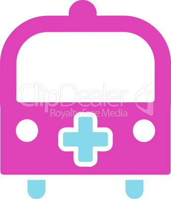 BiColor Pink-Blue--medical bus.eps