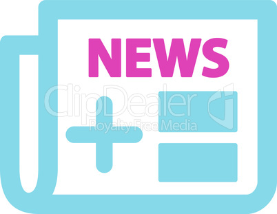 BiColor Pink-Blue--newspaper.eps