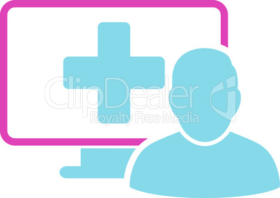BiColor Pink-Blue--online medicine.eps