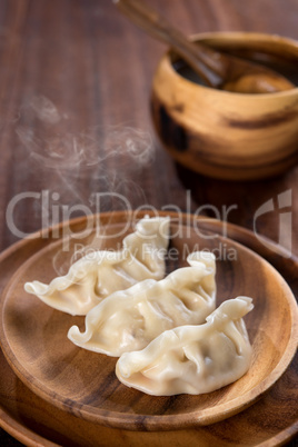 Delicious Chinese Food Dumplings