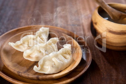 Delicious Chinese Meal Dumplings