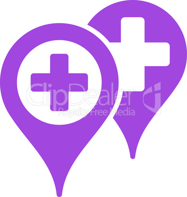 Violet--hospital map markers.eps