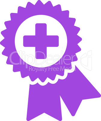 Violet--medical quality seal.eps