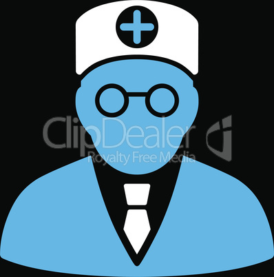 bg-Black Bicolor Blue-White--head physician v2.eps