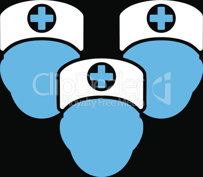 bg-Black Bicolor Blue-White--medical staff.eps