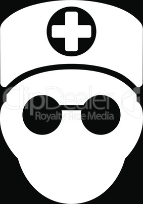 bg-Black White--doctor head.eps